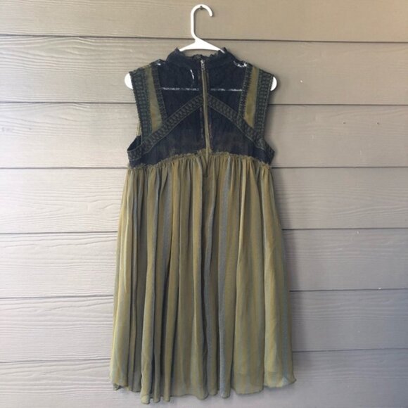 ☀Free People Penny Georgette Babylon Dress, size M - Picture 2 of 12